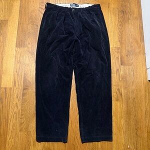 Ralph Lauren Men's Dark Corduroy Pants